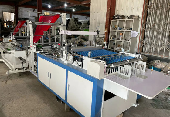 3.5KW 三面密封シッパーバッグを作るマシン 高速 120pcs/Min